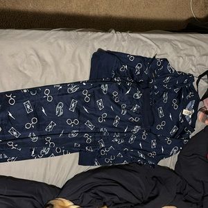Harry Potter Velvet Pajama Set